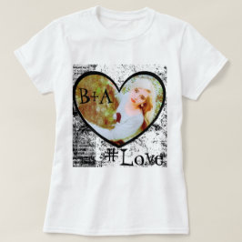 T - Shirt, Foto in Herzform T-Shirt