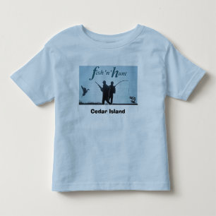 T - Shirt-Foto, Zedern-Insel Kleinkind T-shirt