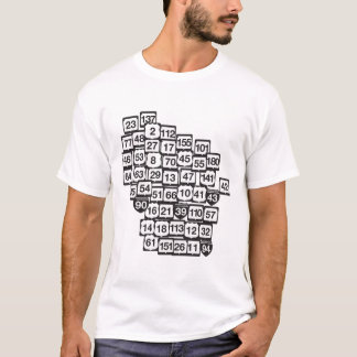 T-shirt Fou au sujet des routes du Wisconsin