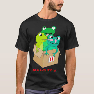 T-shirt fou comme une boîte de grenouilles