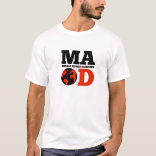 T-shirt FOU de destruction mutuellement assurémen
