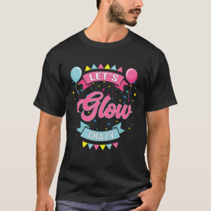 T-shirt Fou de lumière Anniversaire Photo Studio Booth