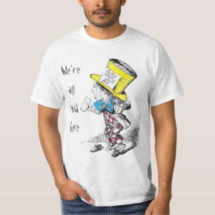 T-shirt fou de thé de chapelier