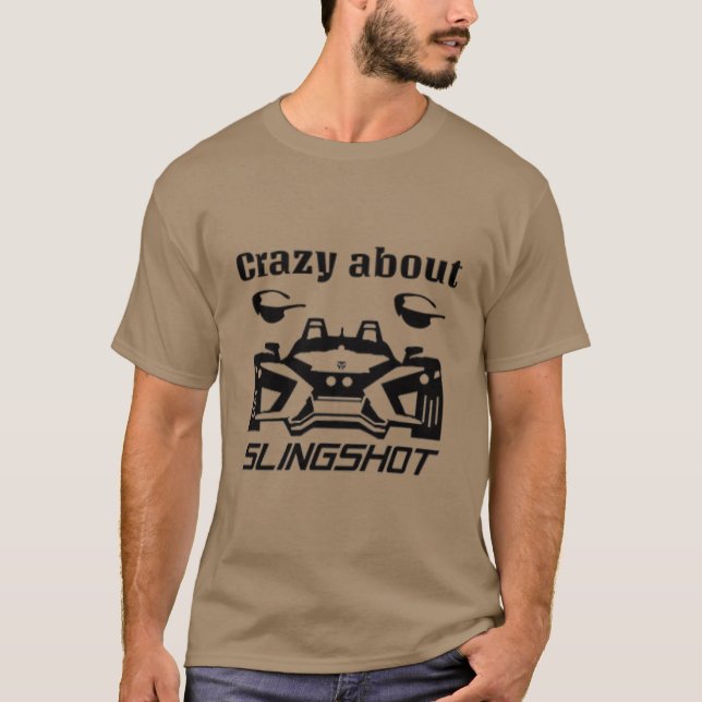 T-shirt Fou du slingshot (Devant)