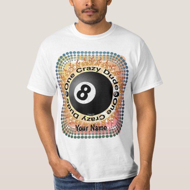 T-shirt Fou Dude Eightball (Devant)