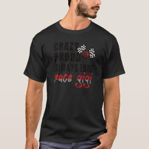 T-shirt Fou Fier Toujours Forte Course Gigi Grand-mère