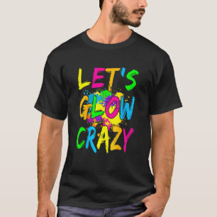 T-shirt Fou Fou Fou Fou Fou 80s Retro Costume Partie