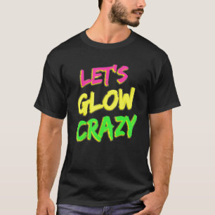 T-shirt Fou Fou Fou Fou Fou 80s Retro Costume Partie