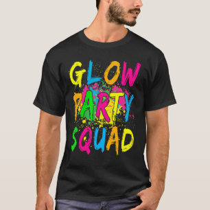 T-shirt Fou Fou Fou Fou Fou 80s Retro Costume Partie