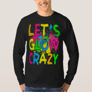 T-shirt Fou Fou Fou Fou Fou 80s Retro Costume Partie
