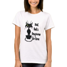Fou, méchant et dangereux à connaître, chat noir