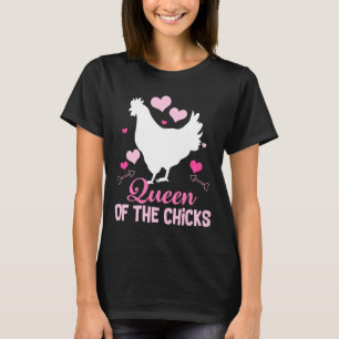 T-shirt Fou Poulet Lady Farming