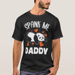 T-shirt Fouette Moi Papa Humour Adulte Coquin Noir Et Blan