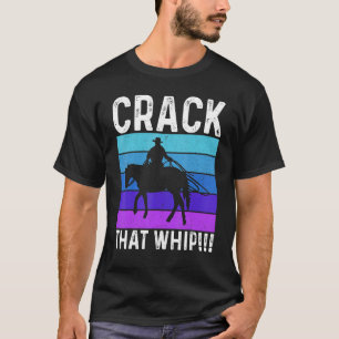 T-shirt Fouettez ce cheval équestre amour de cheval