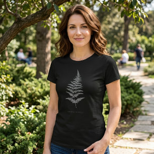 T-shirt Fougère dorée, Gymnogramma Chrysophylla