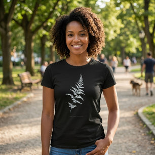 T-shirt Fougère Jamaican Goldback, Gymnogramma Sulphurea