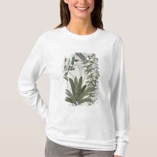 T-shirt Fougères, mûres et fleurs