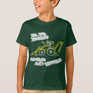 T-shirt Fouille, fouille, obscurité de creusement de