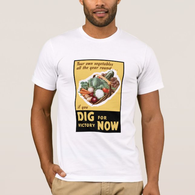T-shirt Fouille pour la victoire maintenant -- 2ÈME GUERRE (Devant)