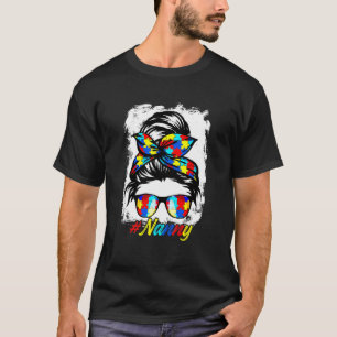 T-shirt Foulard Nanny Chignon Désordonné Dames Filles Femm