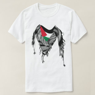 T-shirt Foulard palestinien, drapeau palestinien