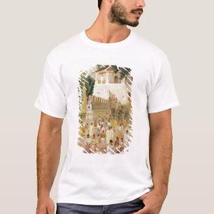 T-shirt Foules à un monument en Inde, 1895 (la semaine et