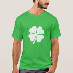 T-shirt Four Leaf Clover Lucky Shamrock Irish St.Patrick's