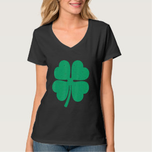 T-shirt Four Leaf Clover Lucky Shamrock irlandais St Patri