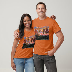 T-shirt Four Trees, art d'Egon Schiele,