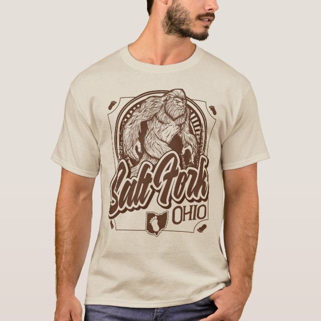 T-shirt Fourche de sel Bigfoot - SABLE TEE (Devant)
