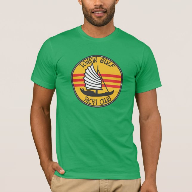T-shirt Fourgon Tonkin de het Jacht van de Golf de fourgon (Devant)