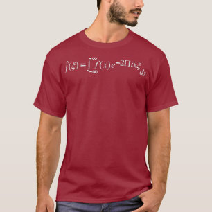 T-shirt Fourier Transform Equation Physique Science