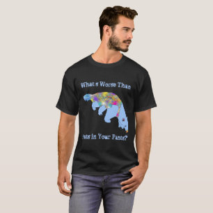 T-shirt Fourmilier Coloré Drôles de Fourmis dans Votre Pan