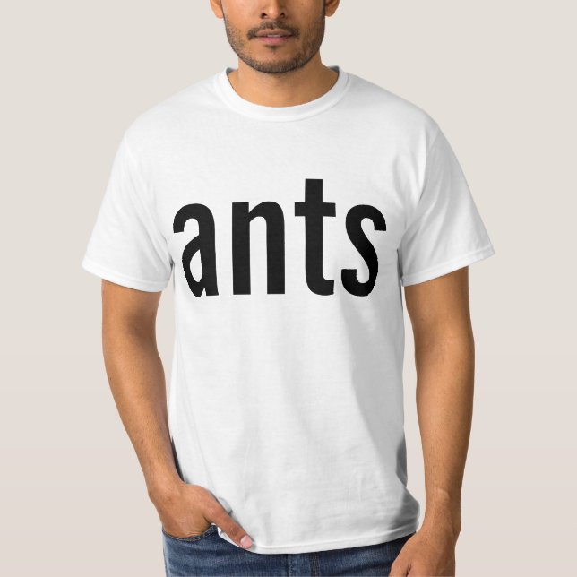 T-shirt fourmis (Devant)