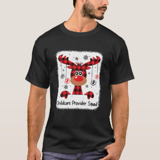 T-shirt Fournisseur de garde d'enfants Squad amusant Red P