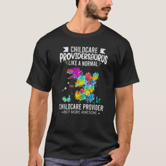 T-shirt Fournisseur de garde d'enfantsaurus Graphique d'en