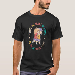 T-shirt Fournisseur de garderie Enseignant de maternelle J