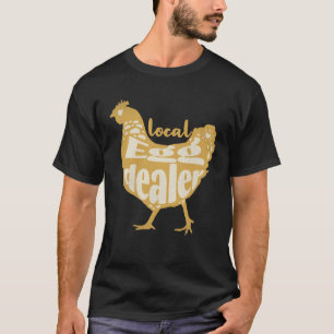 T-shirt Fournisseur de poulets revendeur d'œufs local Ferm