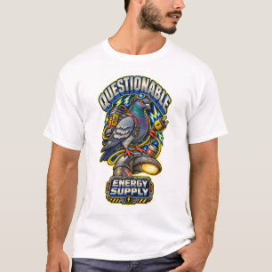 T-shirt Fournisseur d'énergie Pigeon Électricien