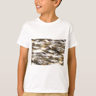 T-shirt fourrure de léopard