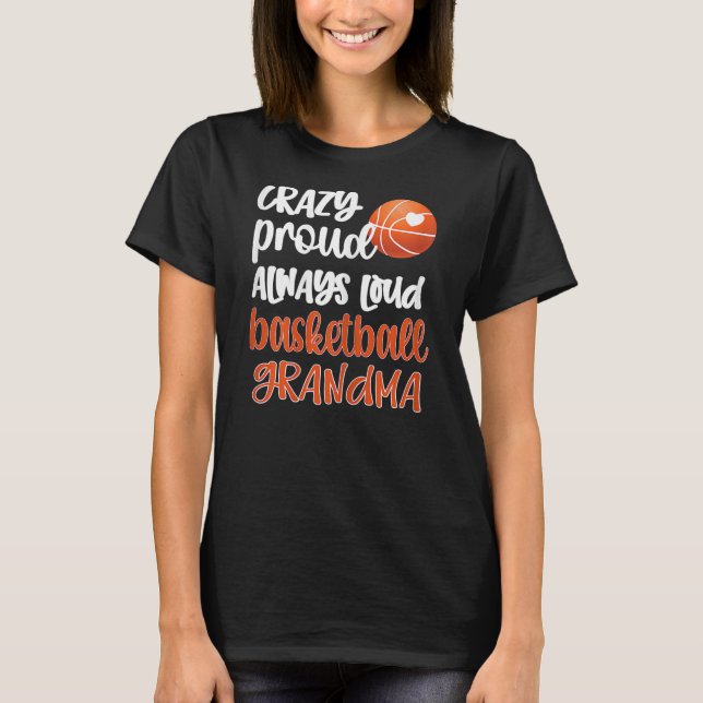 T-shirt Fous Fier Fier Fier Toujours Lourd Basketball Gran (Devant)