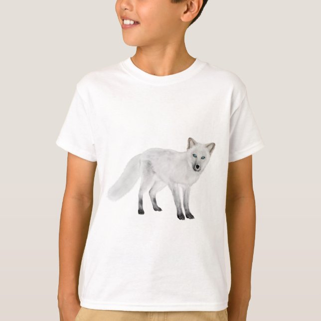 T-shirt Fox arctique (Devant)