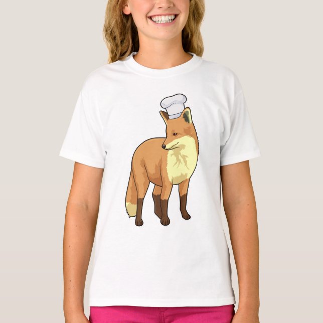 T-shirt Fox as Cook (Devant)