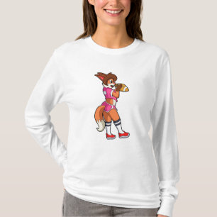 T-shirt Fox at Football Sports
