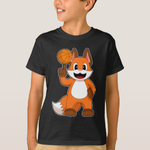 T-shirt Fox Basketball joueur de basket-ball Sports