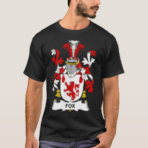 T-shirt Fox blouse d'armoiries Family Crest