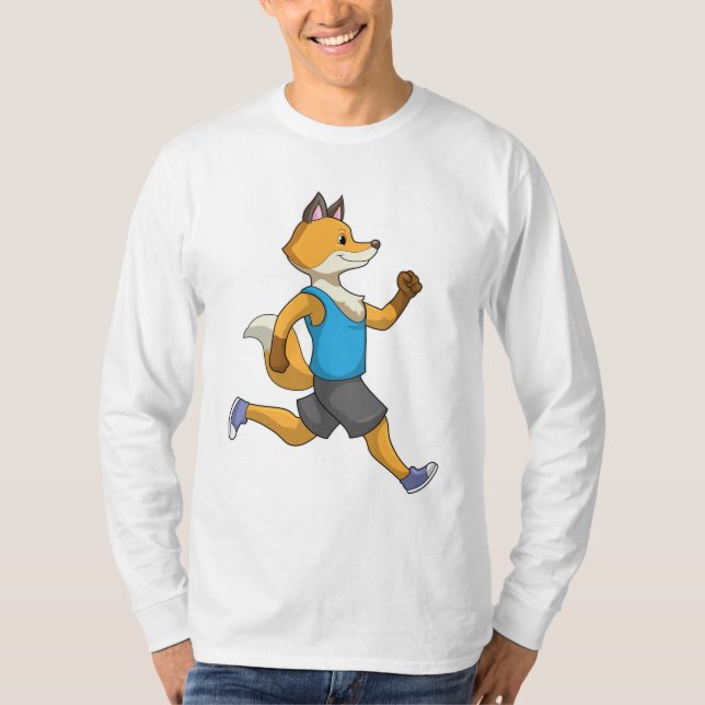 T-shirt Fox comme coureur à Running (Devant)