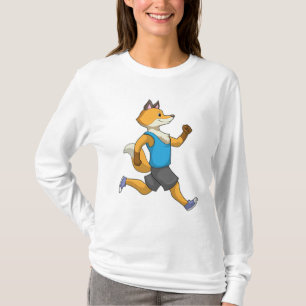 T-shirt Fox comme coureur à Running
