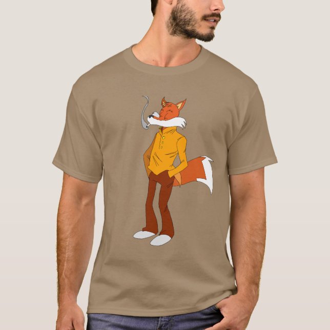 T-shirt Fox de tabagisme (Devant)