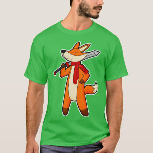 T-shirt Fox en guerrier avec l'épée